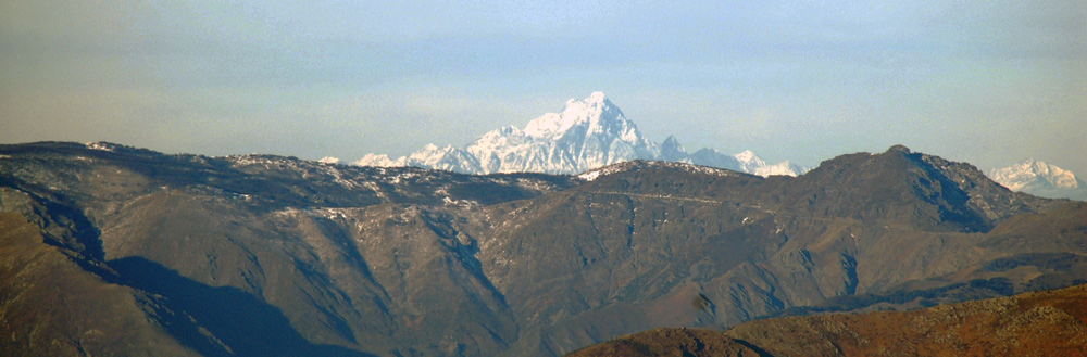 Il Monviso visto dal M.te di Traso