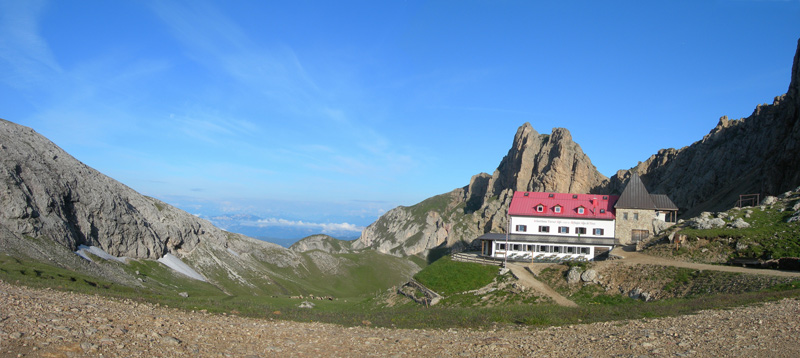 Rifugio Alpe di Tires e Cima di Terrarossa